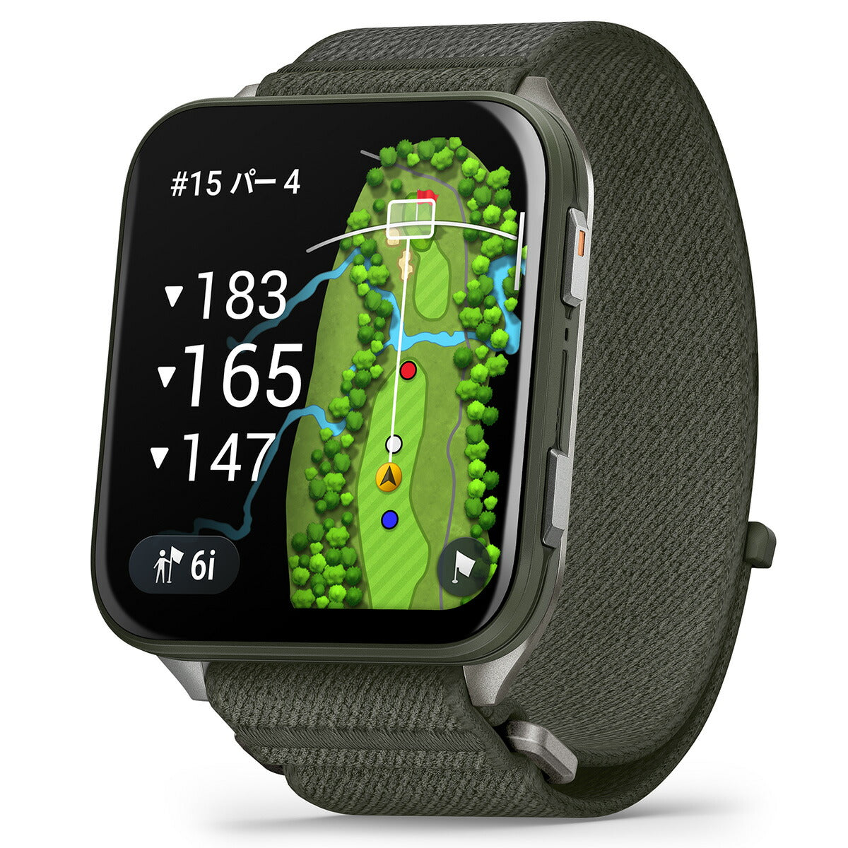 ガーミン GARMIN Venu X1 ヴェニュー エックスワン GPS スマートウォッチ ライフログ 腕時計 メンズ レディース 010-02980-22 Moss【2025 新作】
