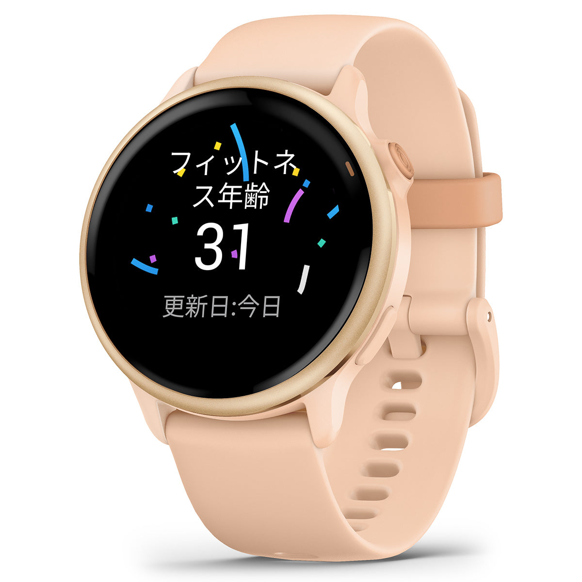 ガーミン GARMIN vivoactive 6 ヴィヴォアクティブ6 GPS スマートウォッチ ライフログ 腕時計 メンズ レディース 010-02985-33 Pink Dawn/P. Dawn Metallic【2025 新作】