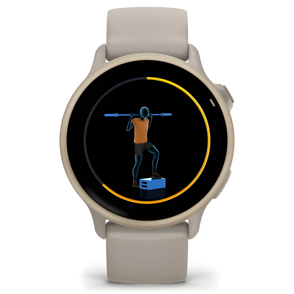 ガーミン GARMIN vivoactive 6 ヴィヴォアクティブ6 GPS スマートウォッチ ライフログ 腕時計 メンズ レディース 010-02985-36 French Gray/Paloma Cream Gold【2026 新作】