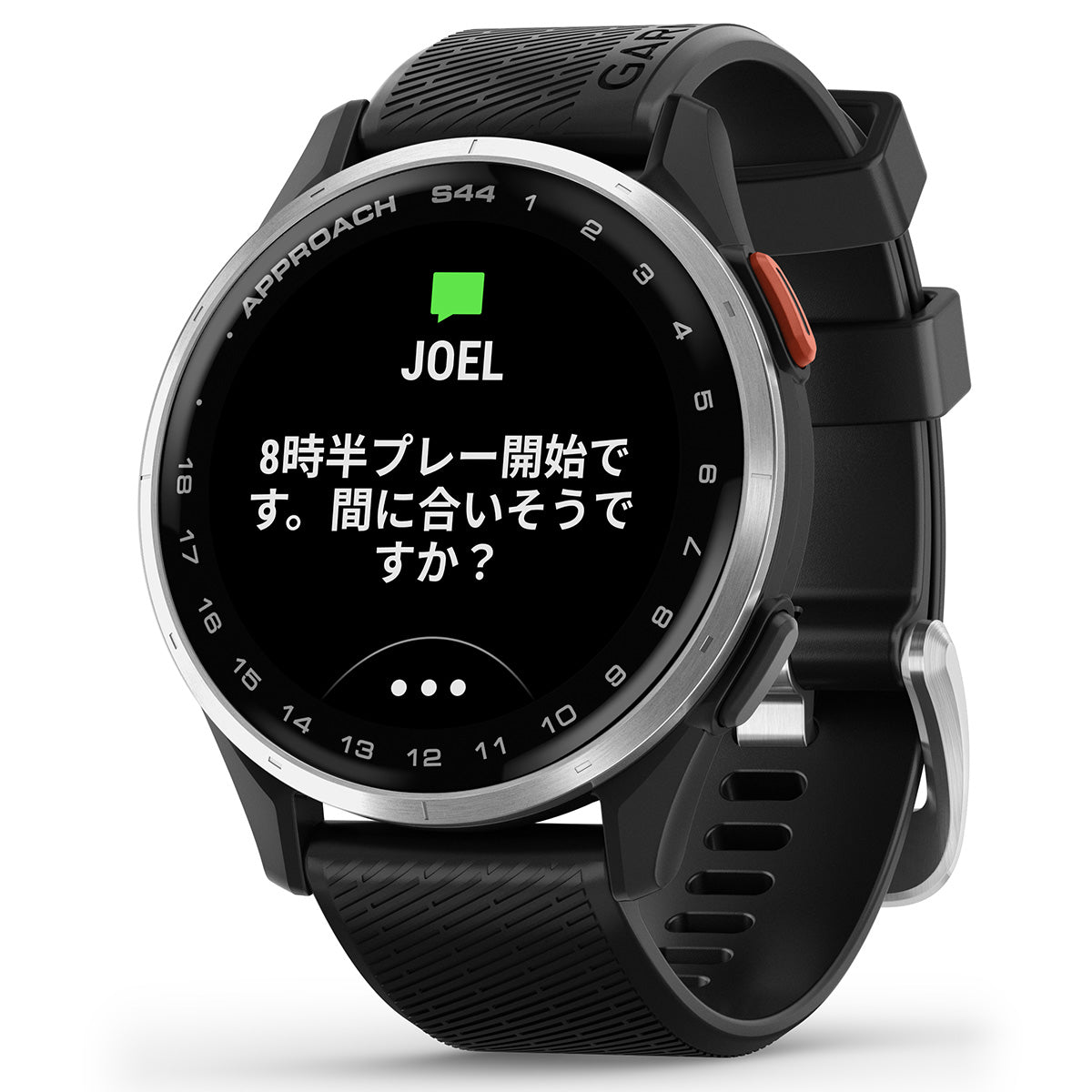 ガーミン GARMIN Approach S44 アプローチ S44 GPS スマートウォッチ ウェアラブル ゴルフ 腕時計 メンズ レディース 010-03009-20 Black【2025 新作】