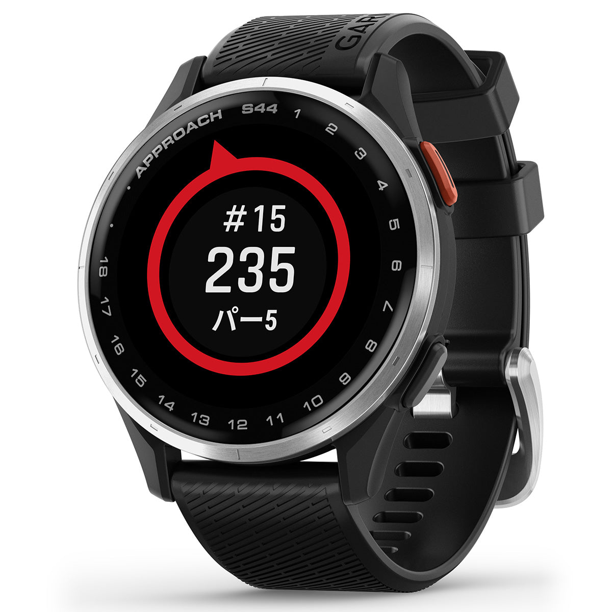 ガーミン GARMIN Approach S44 アプローチ S44 GPS スマートウォッチ ウェアラブル ゴルフ 腕時計 メンズ レディース 010-03009-20 Black【2025 新作】