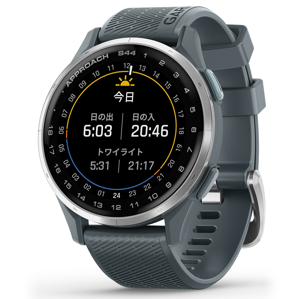 ガーミン GARMIN Approach S44 アプローチ S44 GPS スマートウォッチ ウェアラブル ゴルフ 腕時計 メンズ レディース 010-03009-21 Twilight【2025 新作】