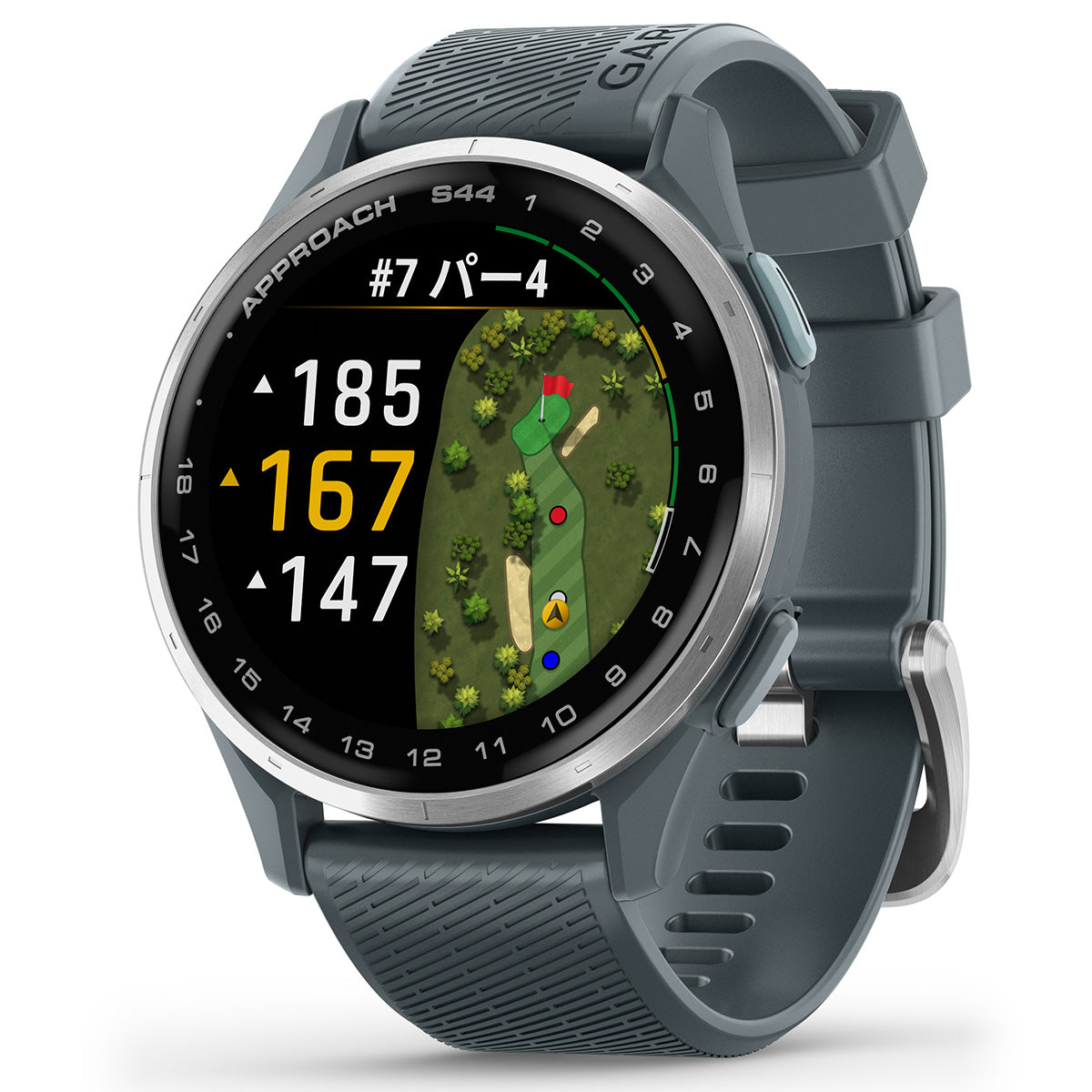 ガーミン GARMIN Approach S44 アプローチ S44 GPS スマートウォッチ ウェアラブル ゴルフ 腕時計 メンズ レディース 010-03009-21 Twilight【2025 新作】