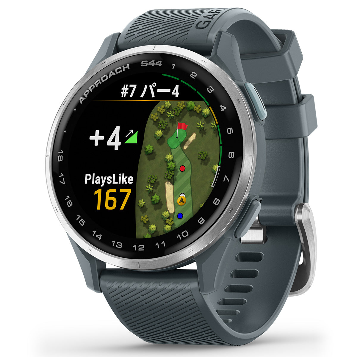 ガーミン GARMIN Approach S44 アプローチ S44 GPS スマートウォッチ ウェアラブル ゴルフ 腕時計 メンズ レディース 010-03009-21 Twilight【2025 新作】