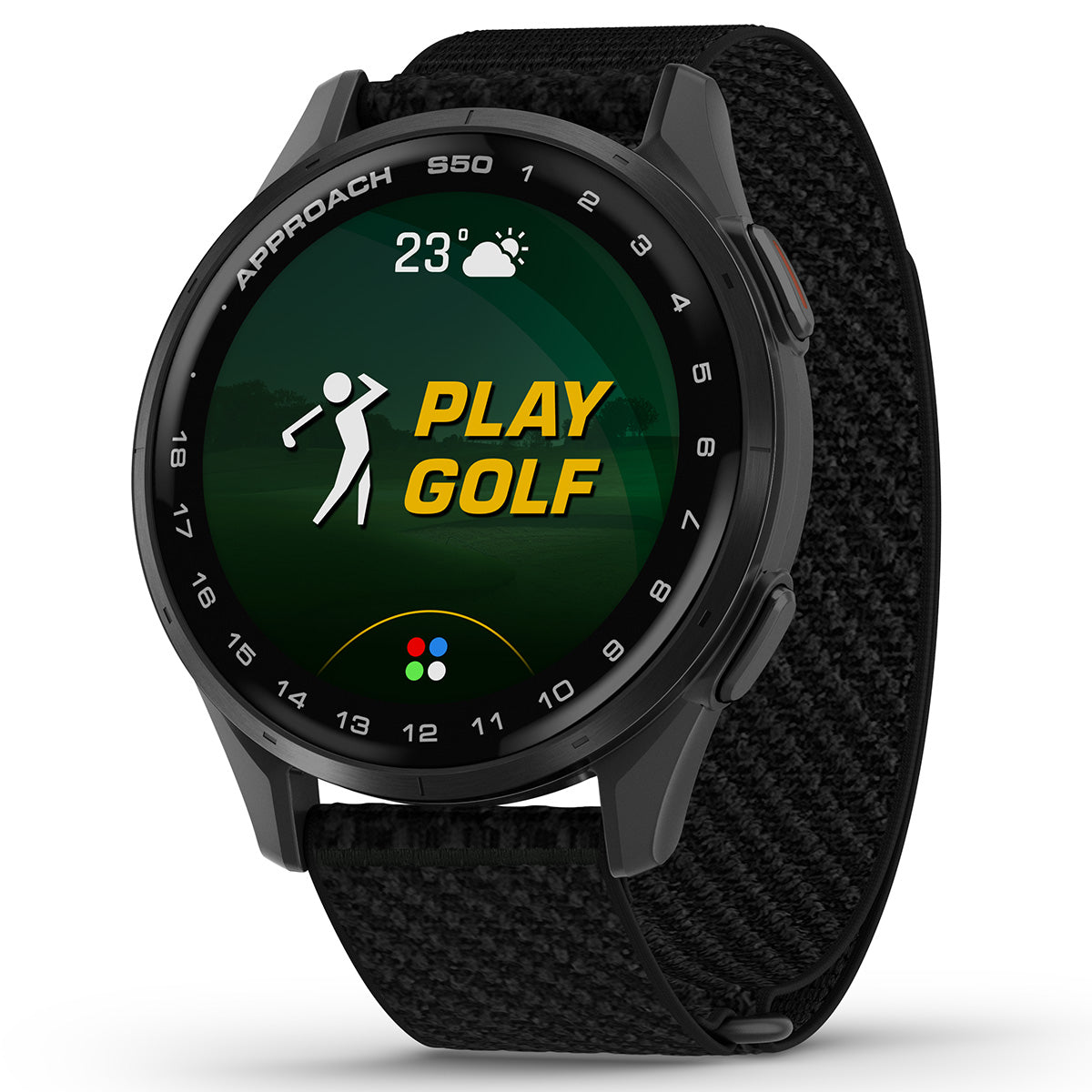 ガーミン GARMIN Approach S50 アプローチ S50 GPS スマートウォッチ ウェアラブル ゴルフ 腕時計 メンズ レディース 010-03010-20 Black【2025 新作】