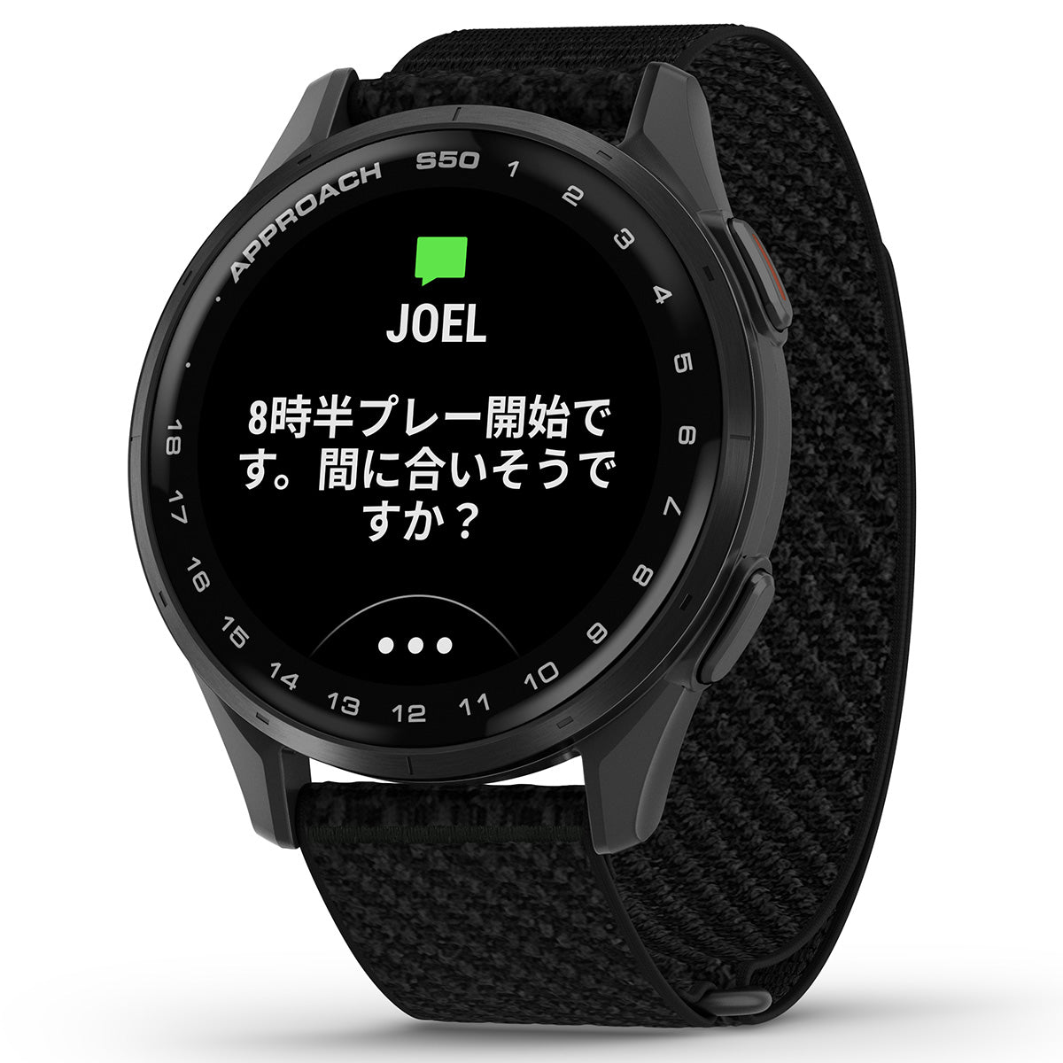 ガーミン GARMIN Approach S50 アプローチ S50 GPS スマートウォッチ ウェアラブル ゴルフ 腕時計 メンズ レディース 010-03010-20 Black【2025 新作】