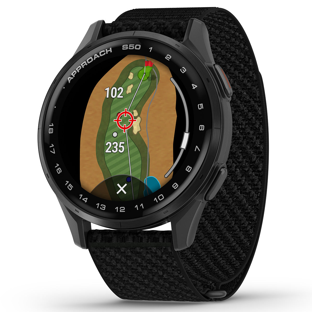 ガーミン GARMIN Approach S50 アプローチ S50 GPS スマートウォッチ ウェアラブル ゴルフ 腕時計 メンズ レディース 010-03010-20 Black【2025 新作】