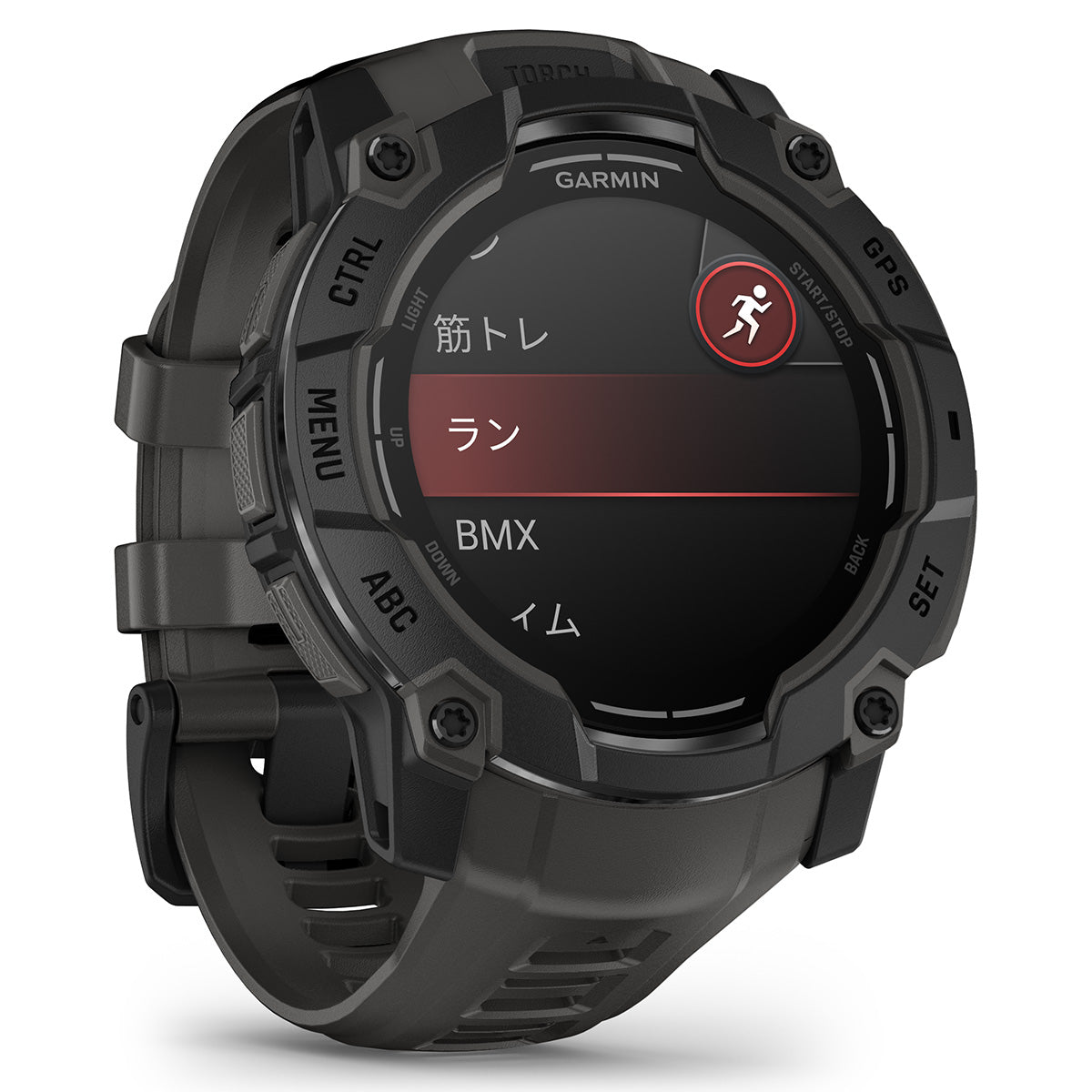 ガーミン GARMIN Instinct 3 AMOLED 50mm インスティンクト3 アモレッド 50ミリ GPS スマートウォッチ アウトドア 腕時計 010-03020-30 Black/Charcoal【2025 新作】