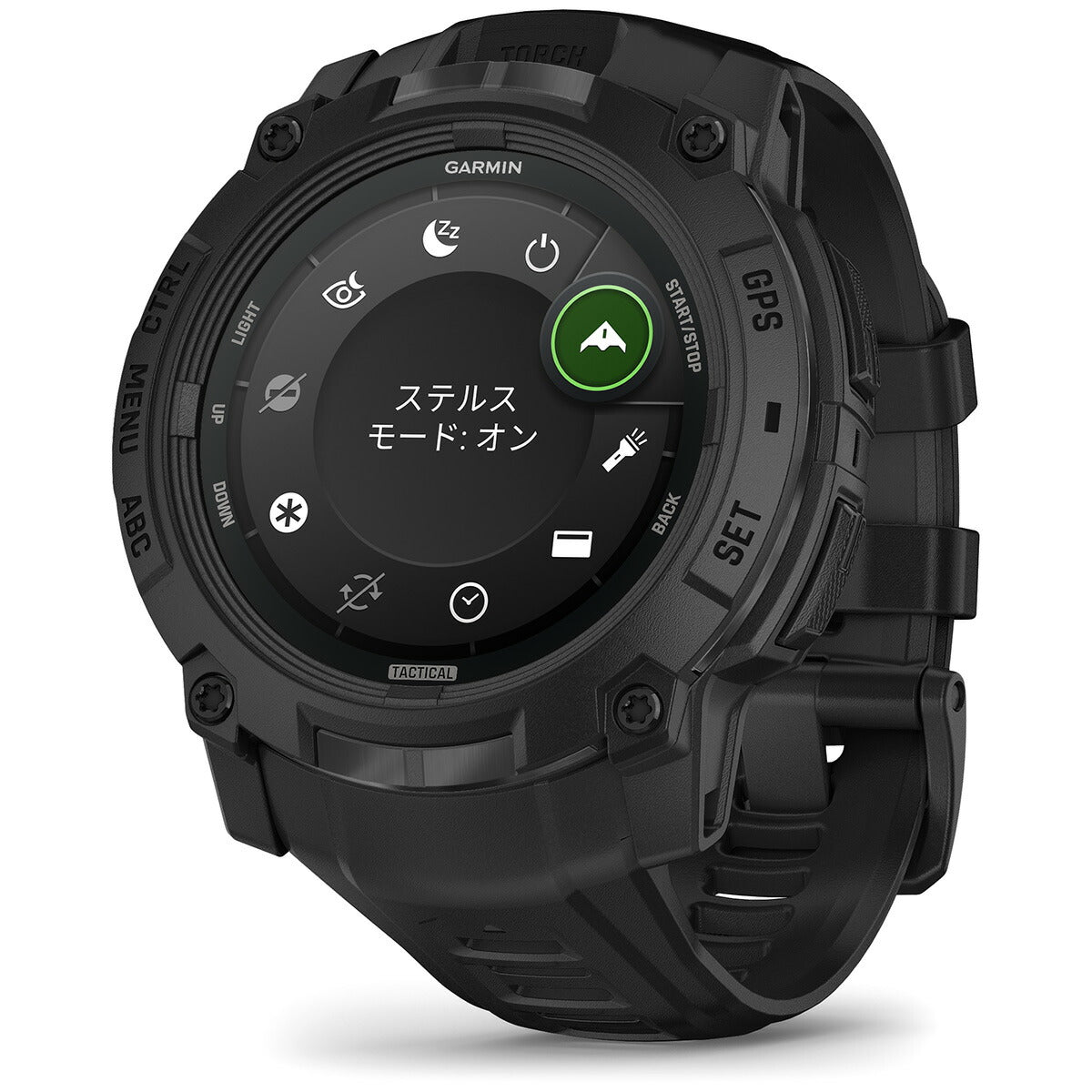 ガーミン GARMIN Instinct 3 Tactical AMOLED 50mm インスティンクト3 タクティカル アモレッド GPS スマートウォッチ アウトドア 腕時計 010-03020-80 Black【2025 新作】