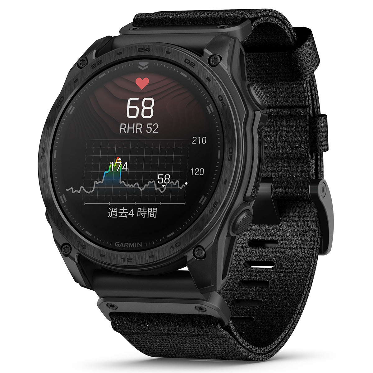 ガーミン GARMIN tactix 8 AMOLED タクティクス8 アモレッド GPS スマートウォッチ 腕時計 010-03406-12【2025 新作】