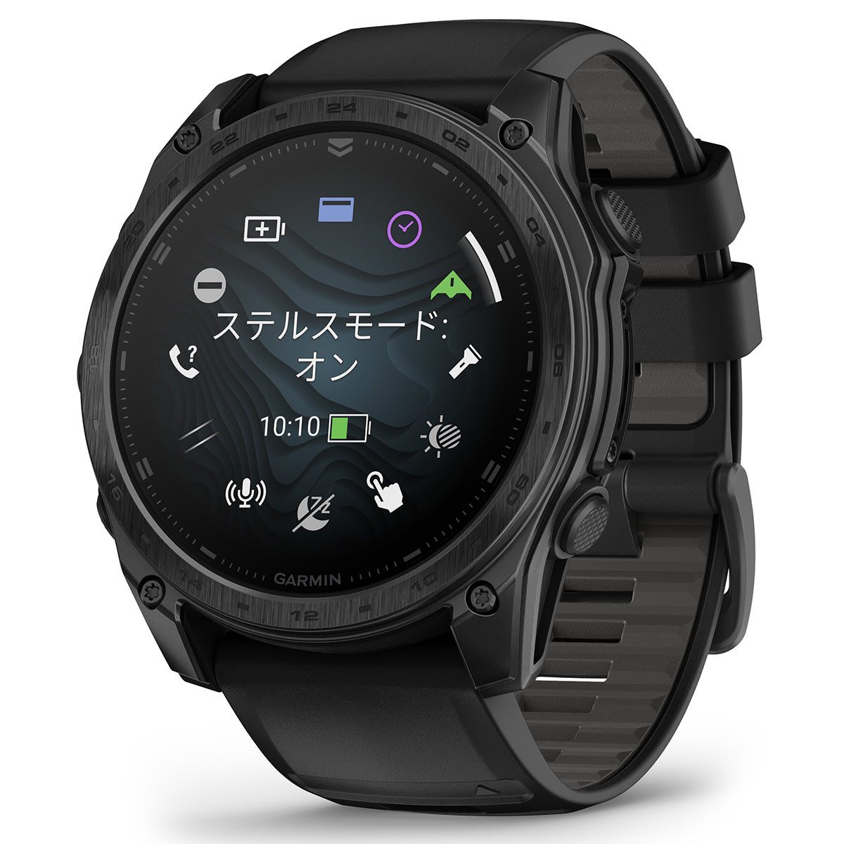 ガーミン GARMIN tactix 8 AMOLED タクティクス8 アモレッド GPS スマートウォッチ 腕時計 010-03406-12【2025 新作】