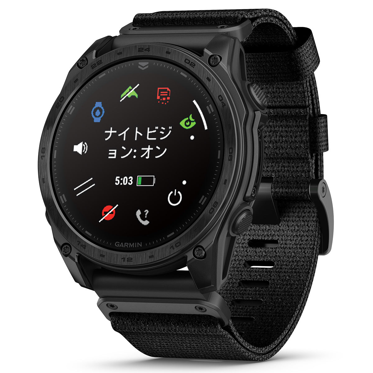 ガーミン GARMIN tactix 8 AMOLED タクティクス8 アモレッド GPS スマートウォッチ 腕時計 010-03406-12【2025 新作】
