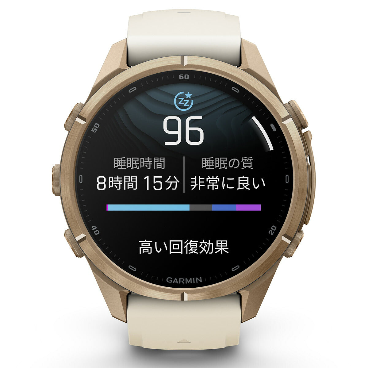 ガーミン GARMIN fenix 9 Pro AMOLED 43mm フェニックス9 プロ アモレッド 43mm GPS スマートウォッチ 010-04335-69 腕時計 Gold Ti / Cream【2026 新作】
