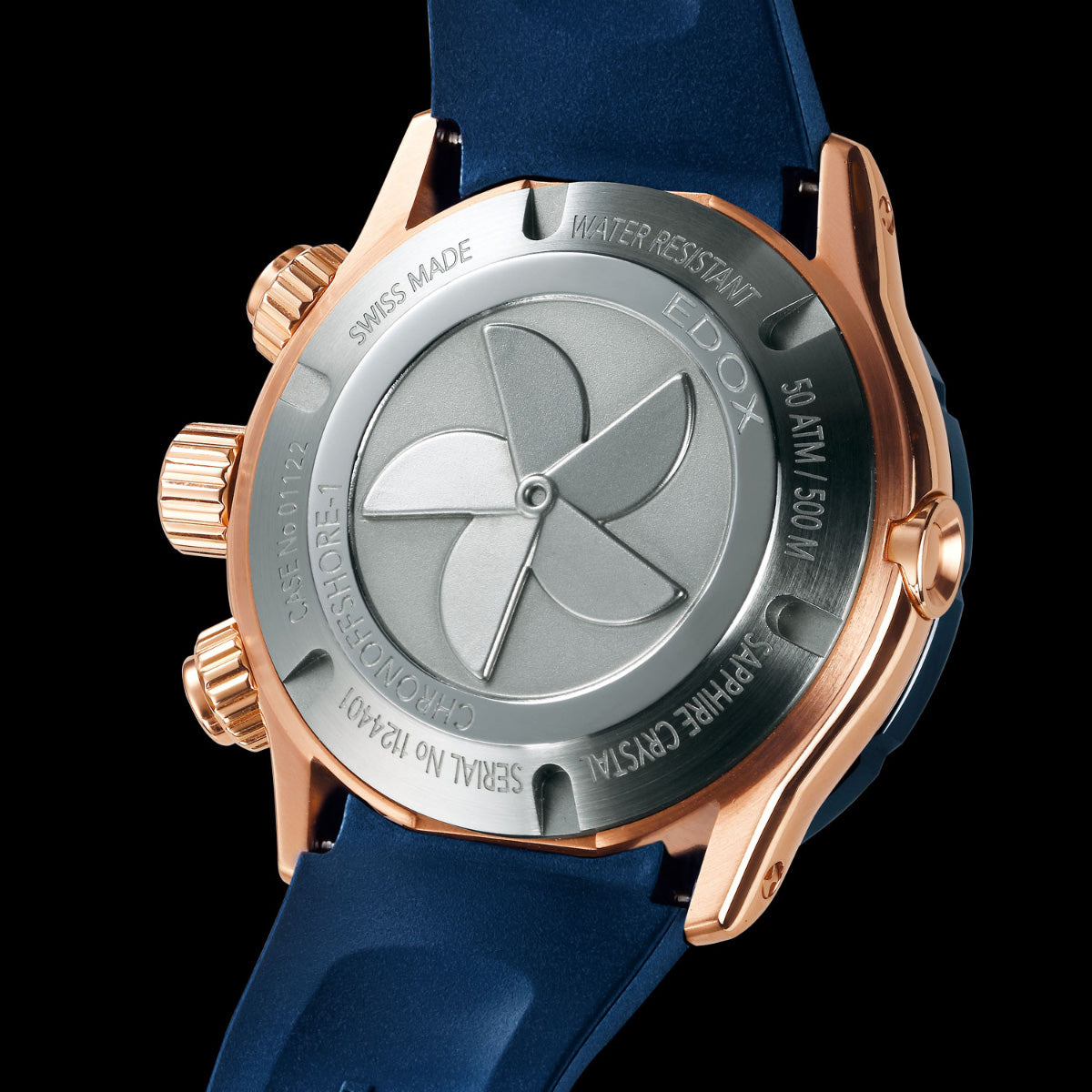 エドックス EDOX クロノオフショア1 クロノグラフ オートマティック 腕時計 メンズ 自動巻き 01122-37RBU35-BUIR3 CHRONOFFSHORE-1【60回分割手数料無料!】