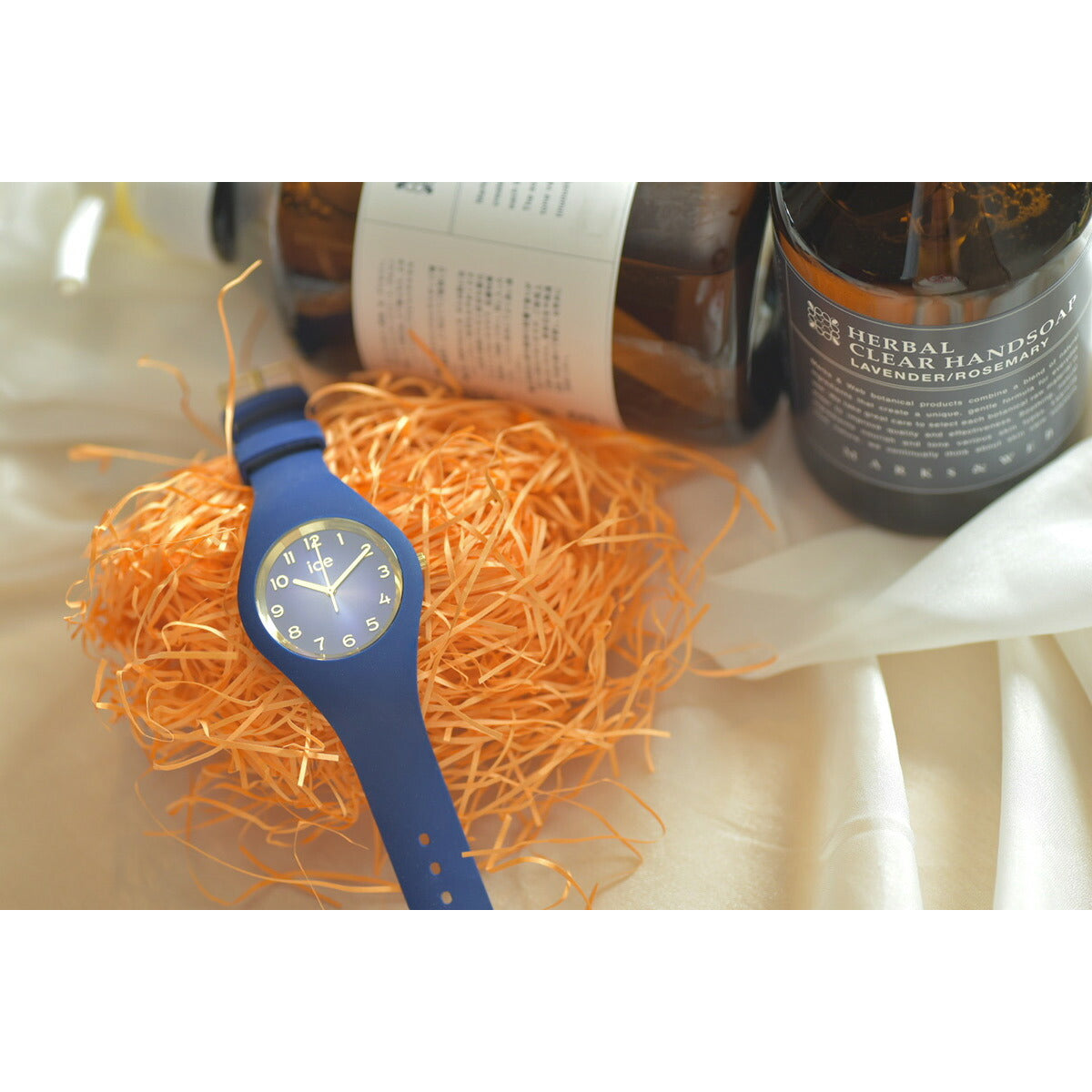 アイスウォッチ ICE-WATCH 腕時計 レディース アイスグラムシークレット ICE glam secret ネイビー スモール+ 021324