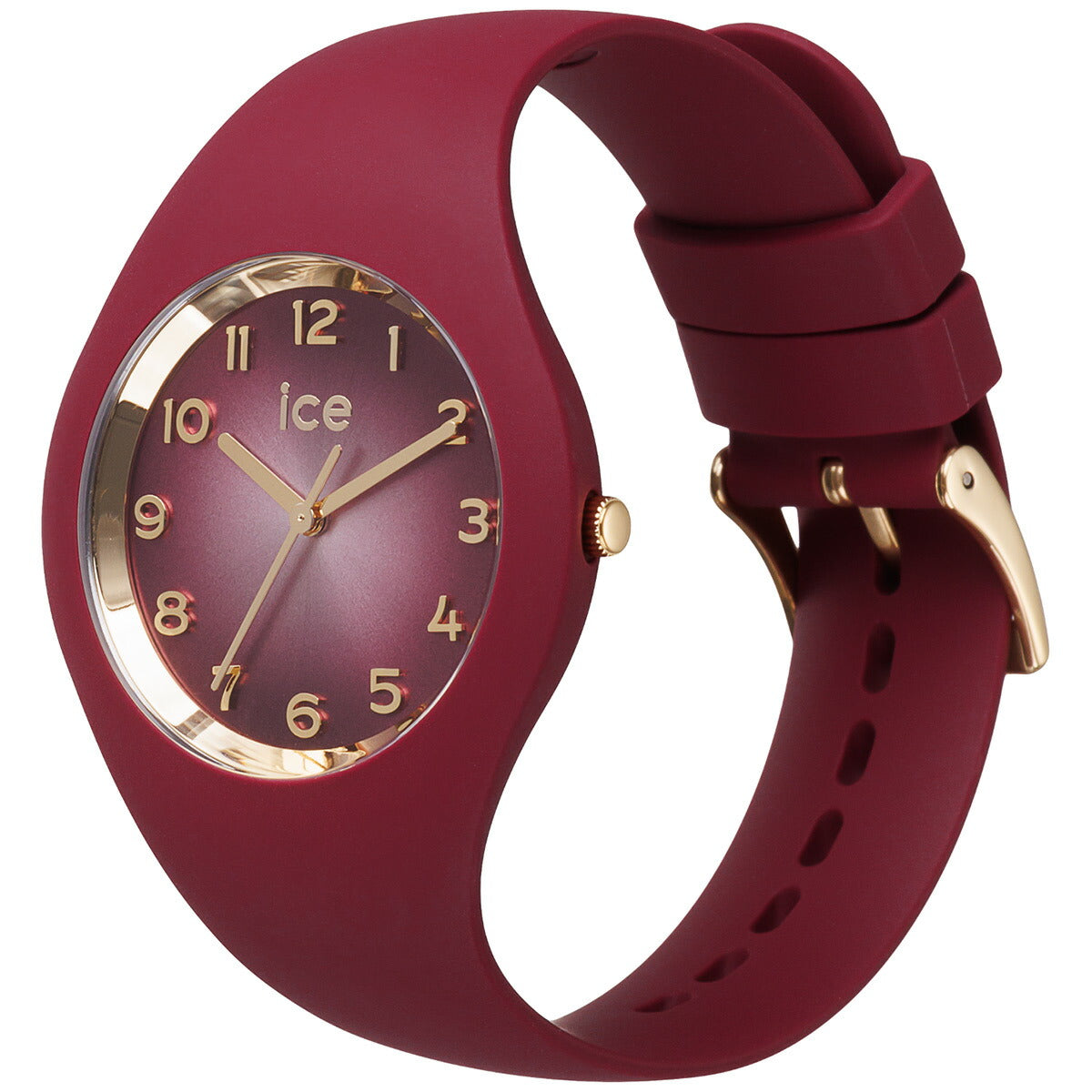 アイスウォッチ ICE-WATCH 腕時計 レディース アイスグラムシークレット ICE glam secret バーガンディー スモール+ 021327