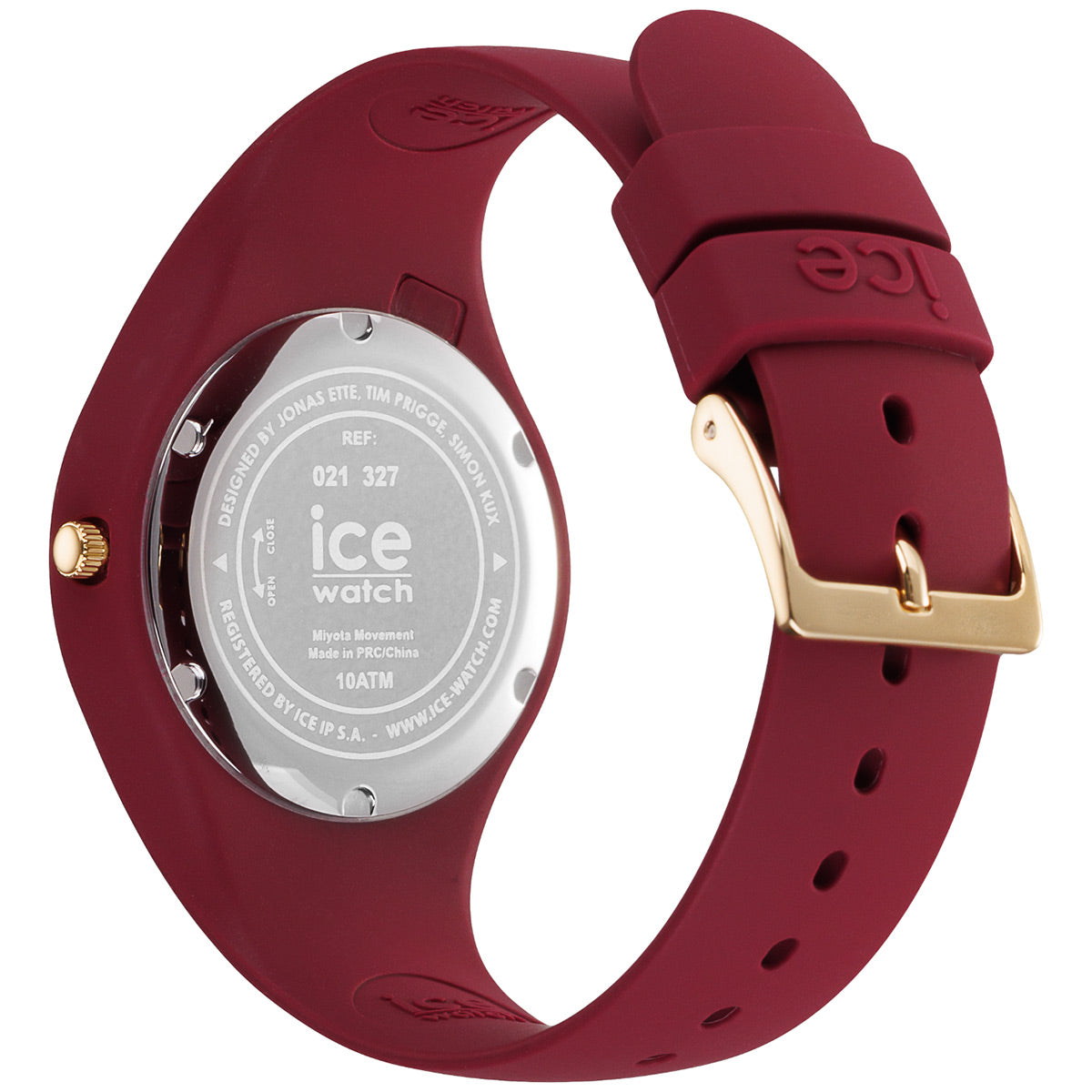 アイスウォッチ ICE-WATCH 腕時計 レディース アイスグラムシークレット ICE glam secret バーガンディー スモール+ 021327