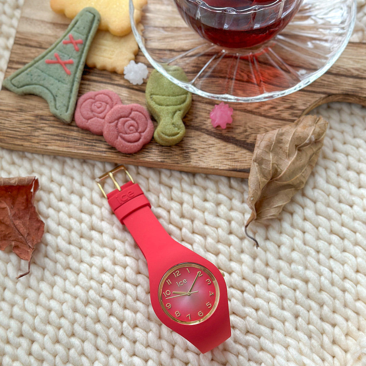 アイスウォッチ ICE-WATCH 腕時計 レディース アイスグラムシークレット ICE glam secret ピンキー スモール+ 021328