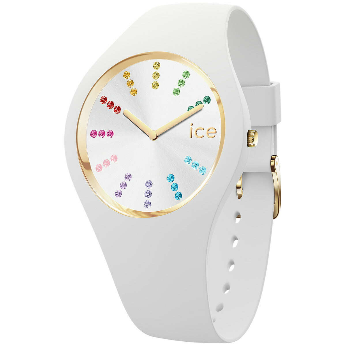 アイスウォッチ ICE-WATCH 腕時計 レディース アイスコスモ ICE cosmos ホワイトレインボー スモール 021342