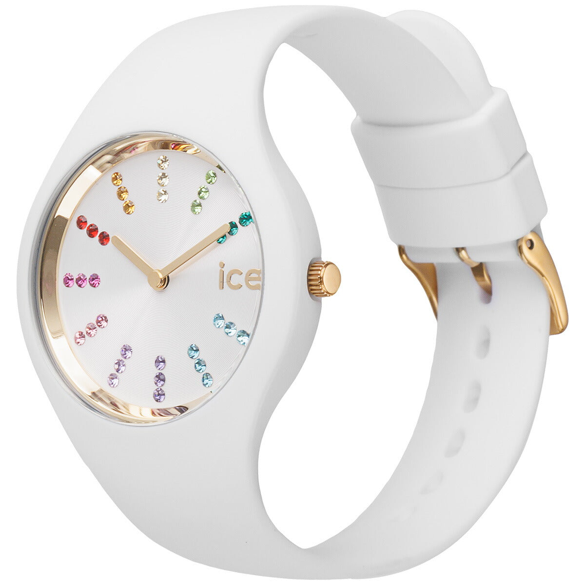 アイスウォッチ ICE-WATCH 腕時計 レディース アイスコスモ ICE cosmos ホワイトレインボー スモール 021342