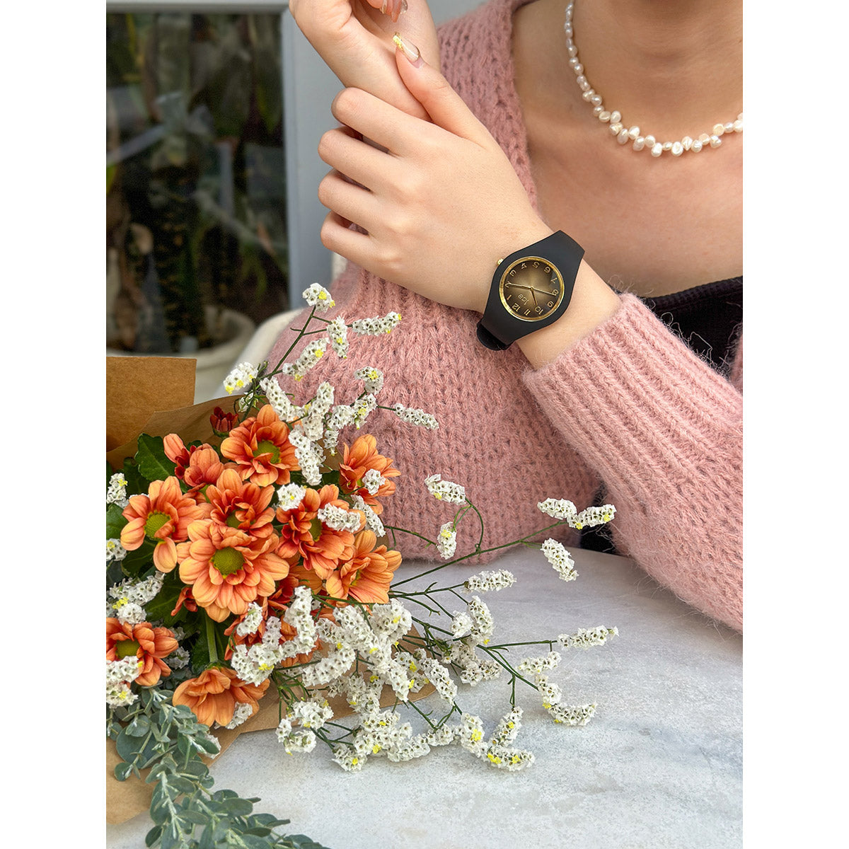 アイスウォッチ ICE-WATCH 腕時計 レディース アイスグラムシークレット ICE glam secret ブラック スモール+ 021510