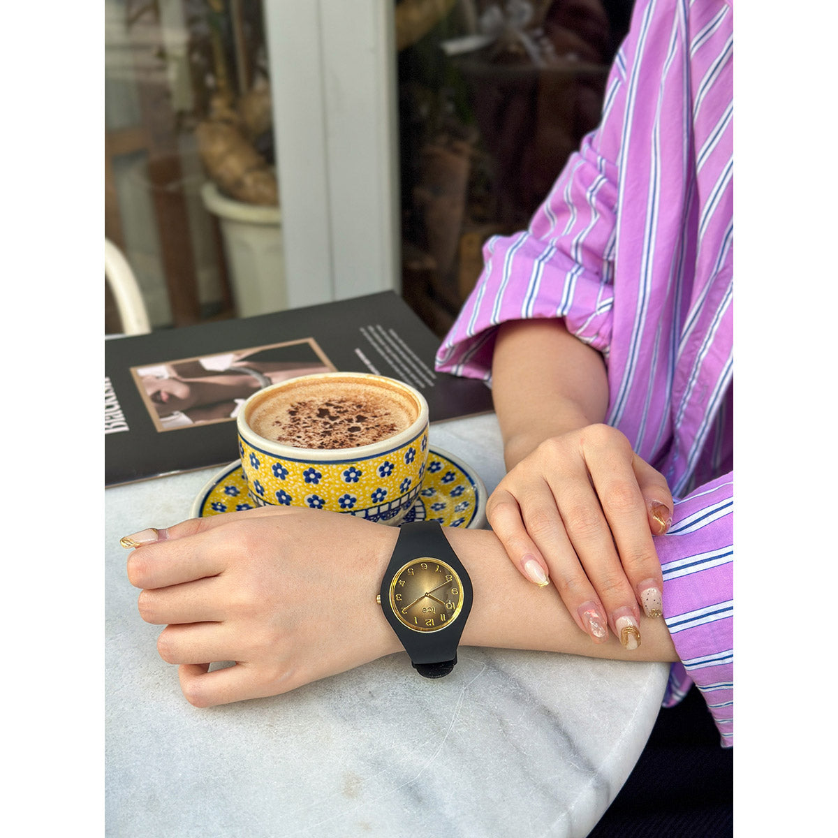 アイスウォッチ ICE-WATCH 腕時計 レディース アイスグラムシークレット ICE glam secret ブラック スモール+ 021510