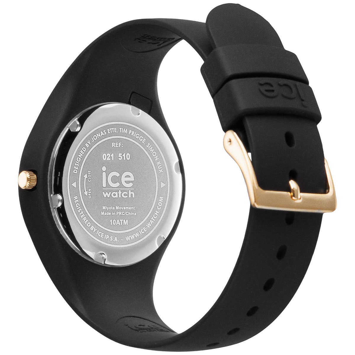 アイスウォッチ ICE-WATCH 腕時計 レディース アイスグラムシークレット ICE glam secret ブラック スモール+ 021510