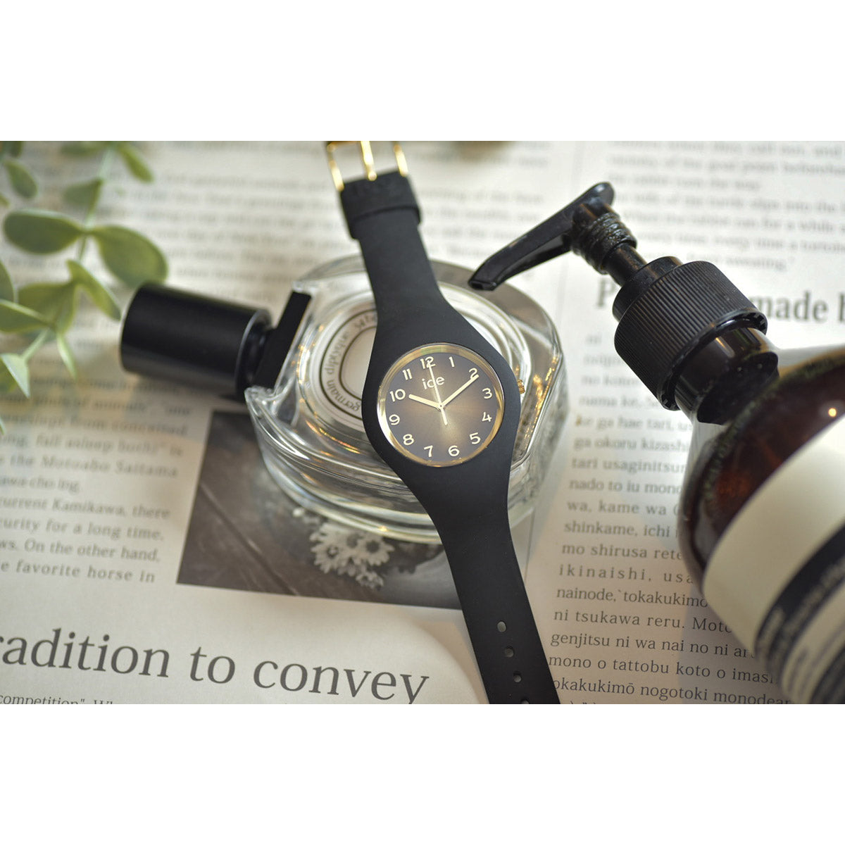 アイスウォッチ ICE-WATCH 腕時計 レディース アイスグラムシークレット ICE glam secret ブラック スモール+ 021510