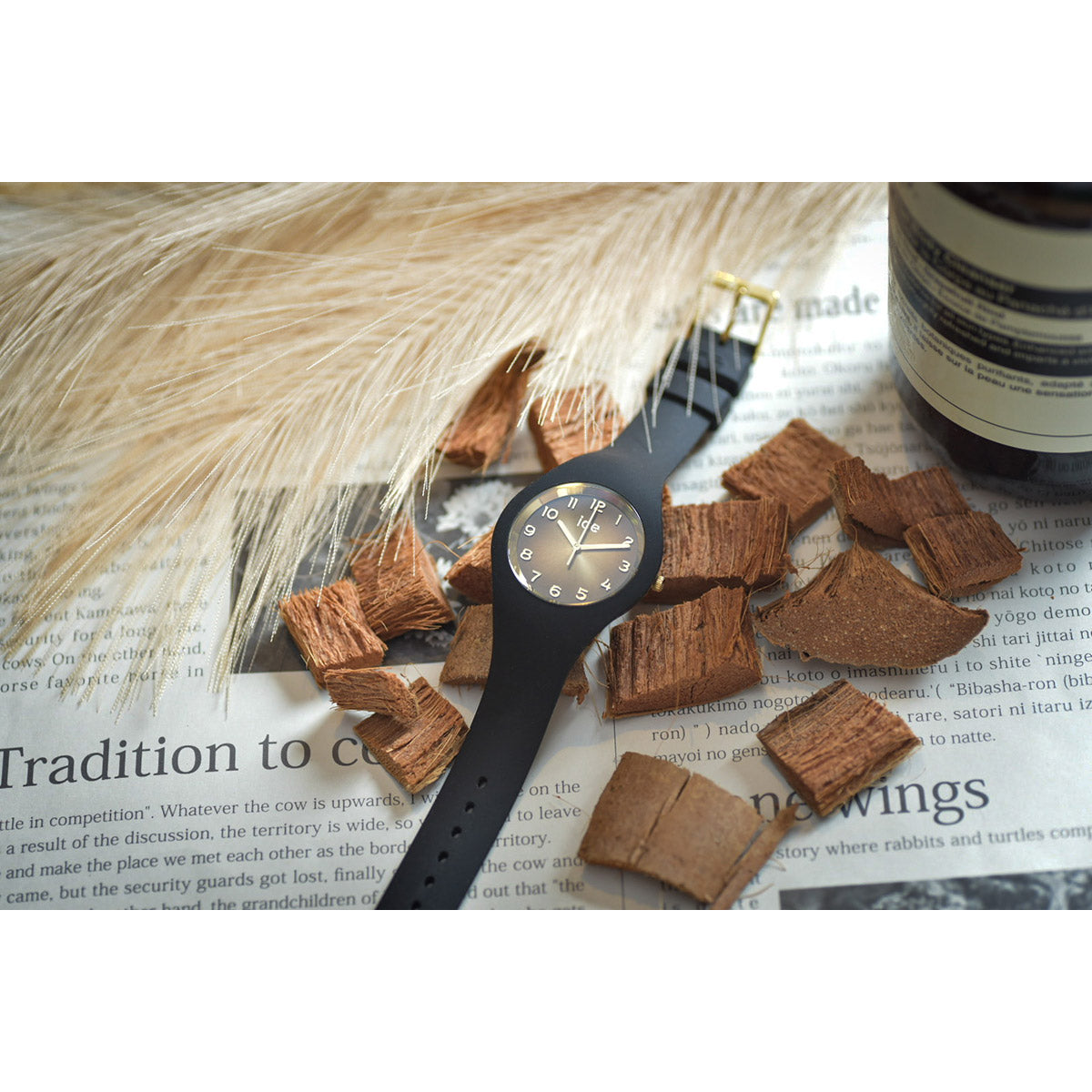 アイスウォッチ ICE-WATCH 腕時計 レディース アイスグラムシークレット ICE glam secret ブラック スモール+ 021510