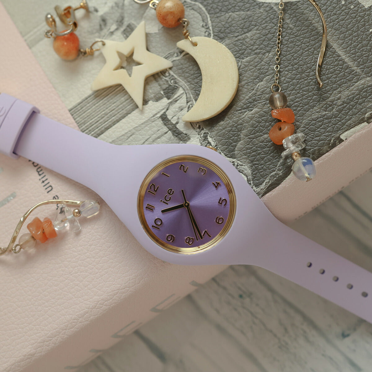 アイスウォッチ ICE-WATCH 腕時計 レディース アイスデュオシック ICE duo chic バイオレット スモール+ 021819