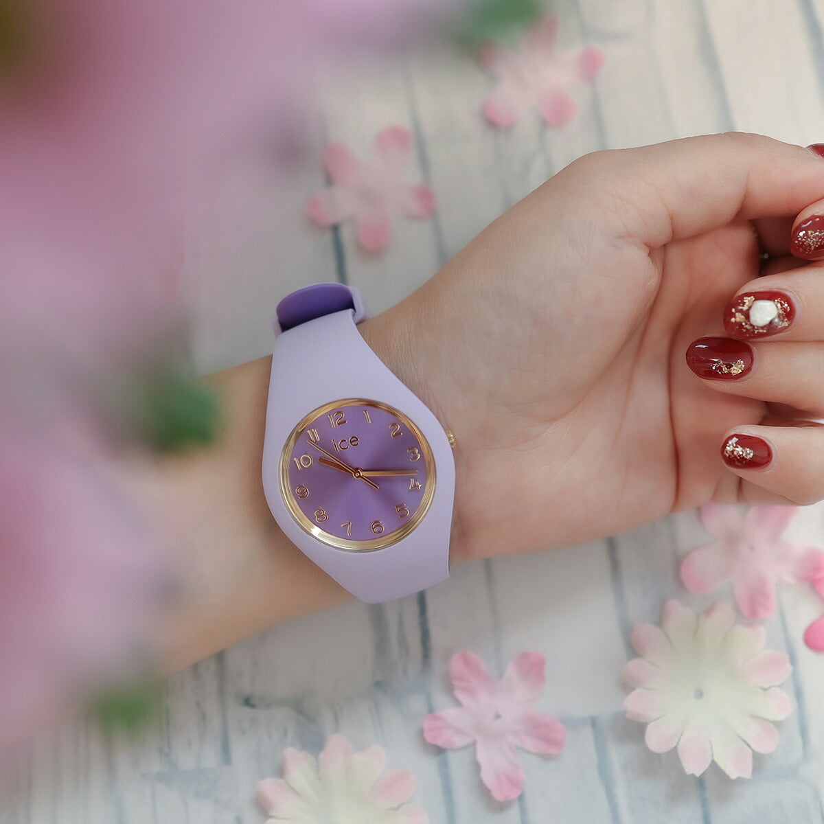 アイスウォッチ ICE-WATCH 腕時計 レディース アイスデュオシック ICE duo chic バイオレット スモール+ 021819