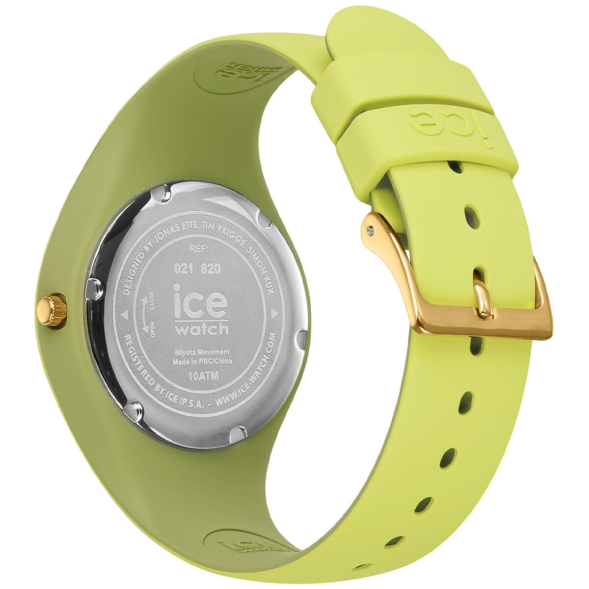 アイスウォッチ ICE-WATCH 腕時計 レディース アイスデュオシック ICE duo chic ライム スモール+ 021820