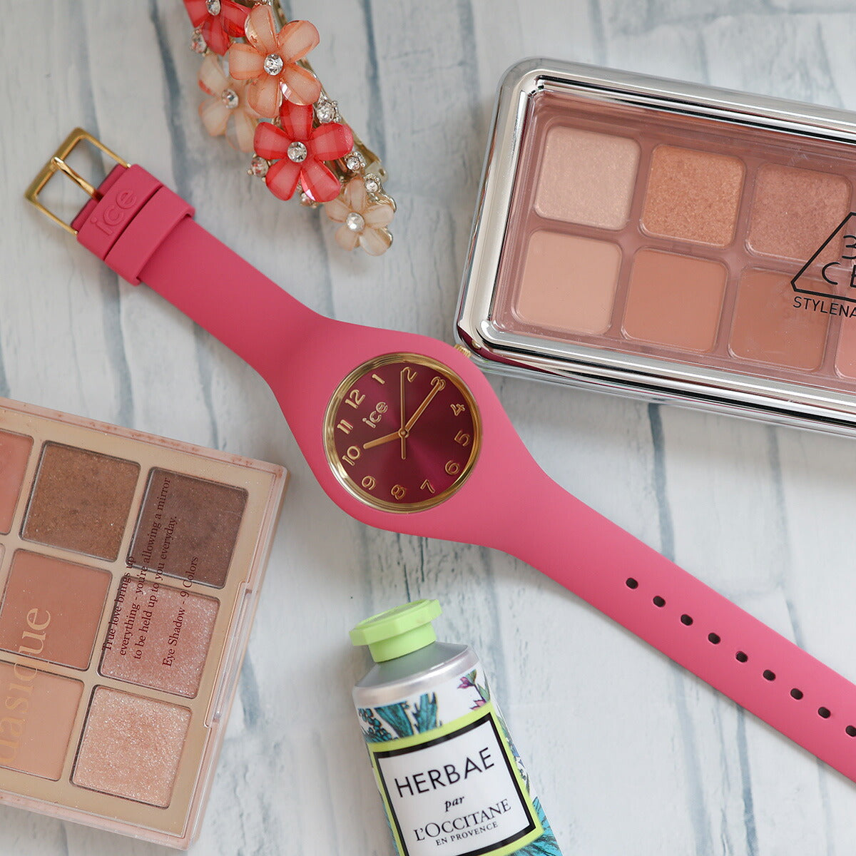 アイスウォッチ ICE-WATCH 腕時計 レディース アイスデュオシック ICE duo chic ラズベリー スモール+ 021821