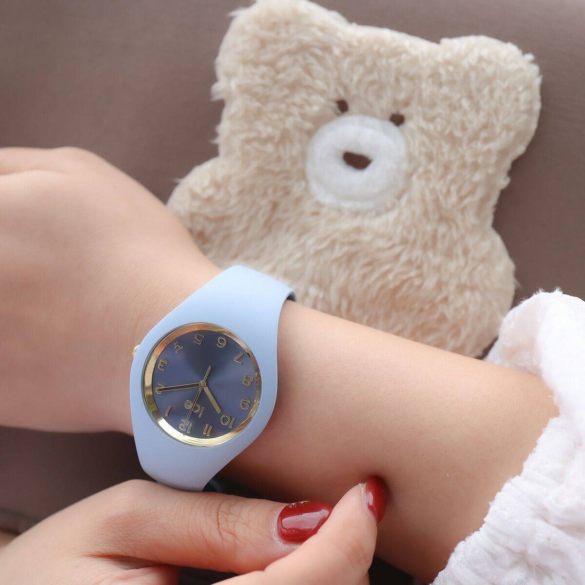 アイスウォッチ ICE-WATCH 腕時計 レディース アイスデュオシック ICE duo chic ブルーベリー スモール+ 021822