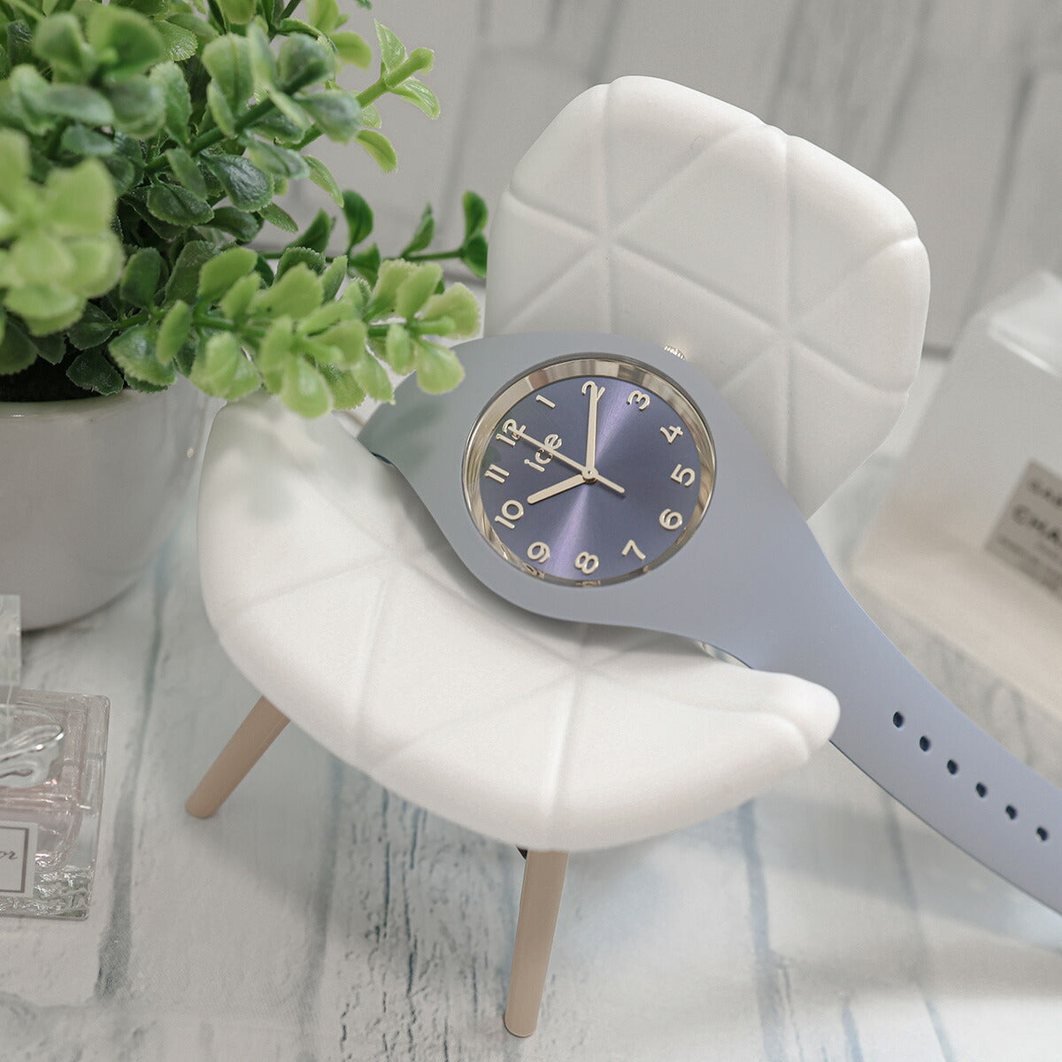 アイスウォッチ ICE-WATCH 腕時計 レディース アイスデュオシック ICE duo chic ブルーベリー スモール+ 021822