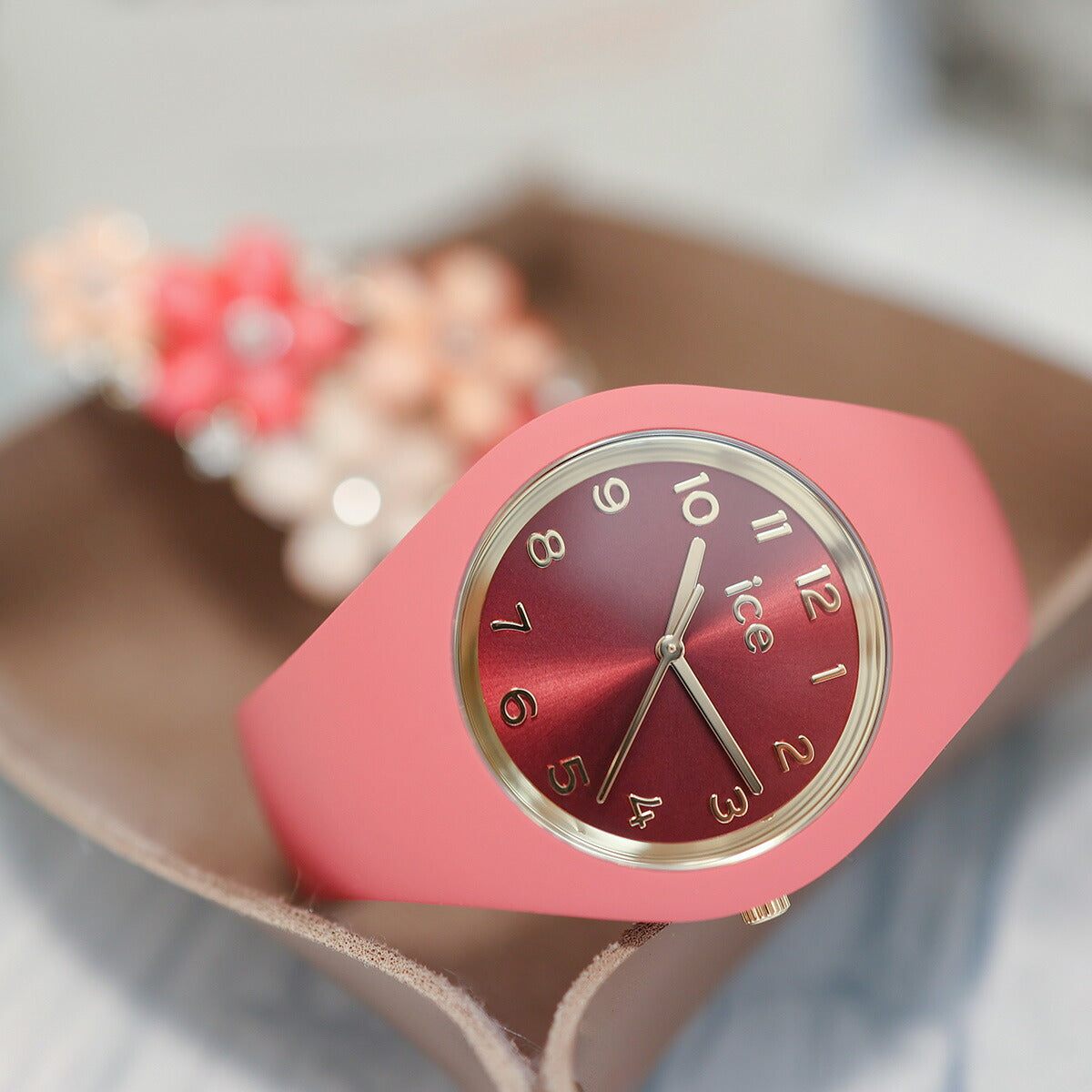 アイスウォッチ ICE-WATCH 腕時計 レディース アイスデュオシック ICE duo chic テラコッタ スモール+ 021823