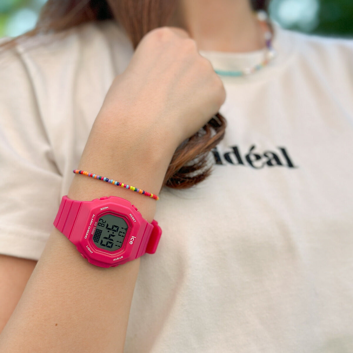 アイスウォッチ ICE-WATCH 腕時計 メンズ レディース アイスデジット ウルトラ ICE digit ultra ピンク 022100