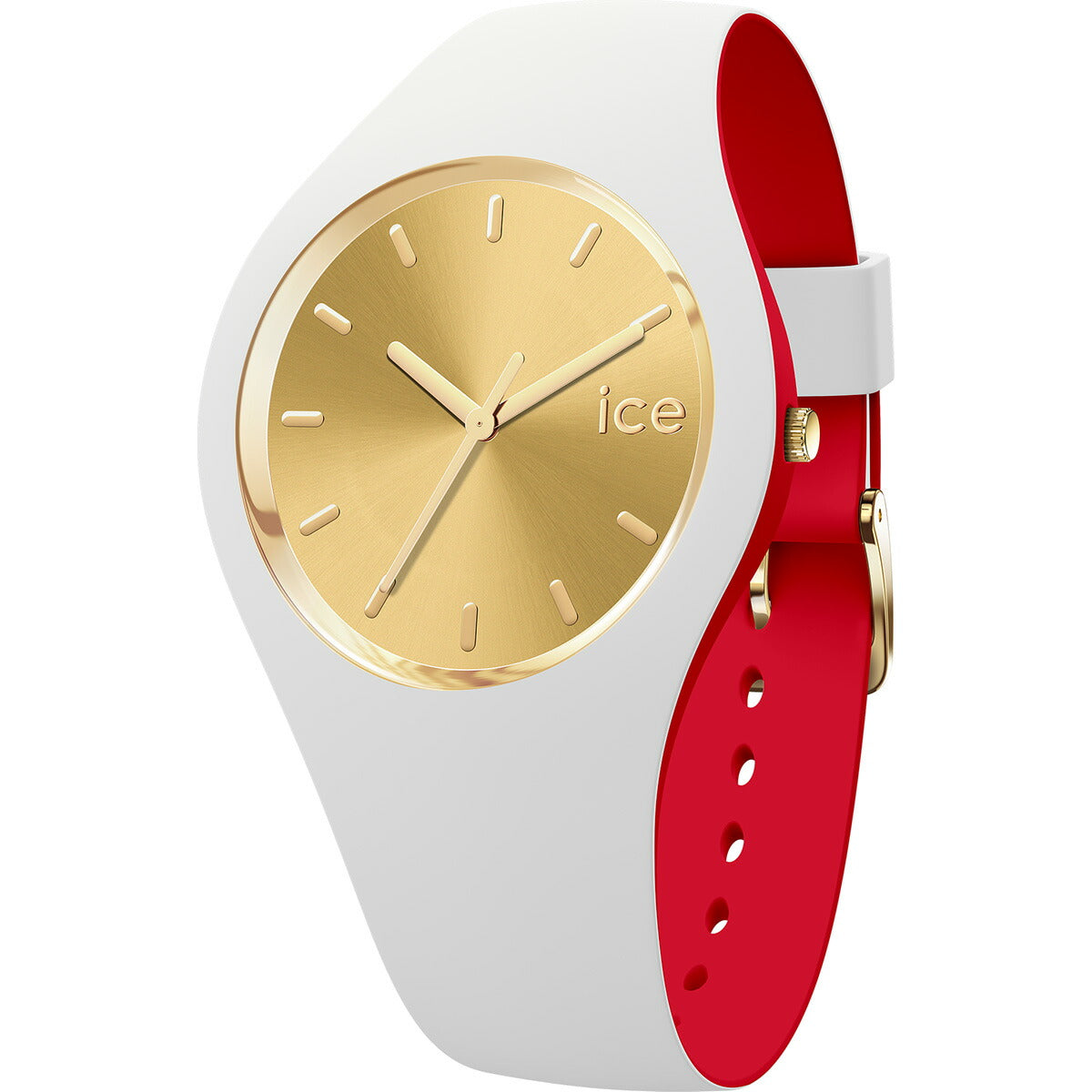 アイスウォッチ ICE-WATCH 腕時計 レディース アイスルル ICE loulou ホワイトゴールドシック ミディアム 022328