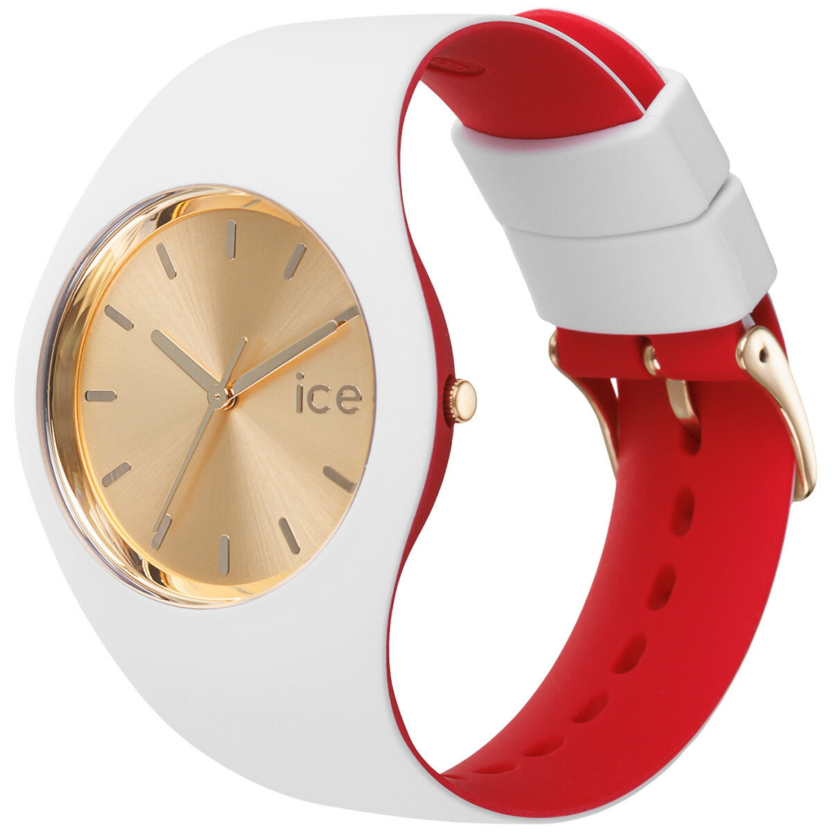 アイスウォッチ ICE-WATCH 腕時計 レディース アイスルル ICE loulou ホワイトゴールドシック ミディアム 022328