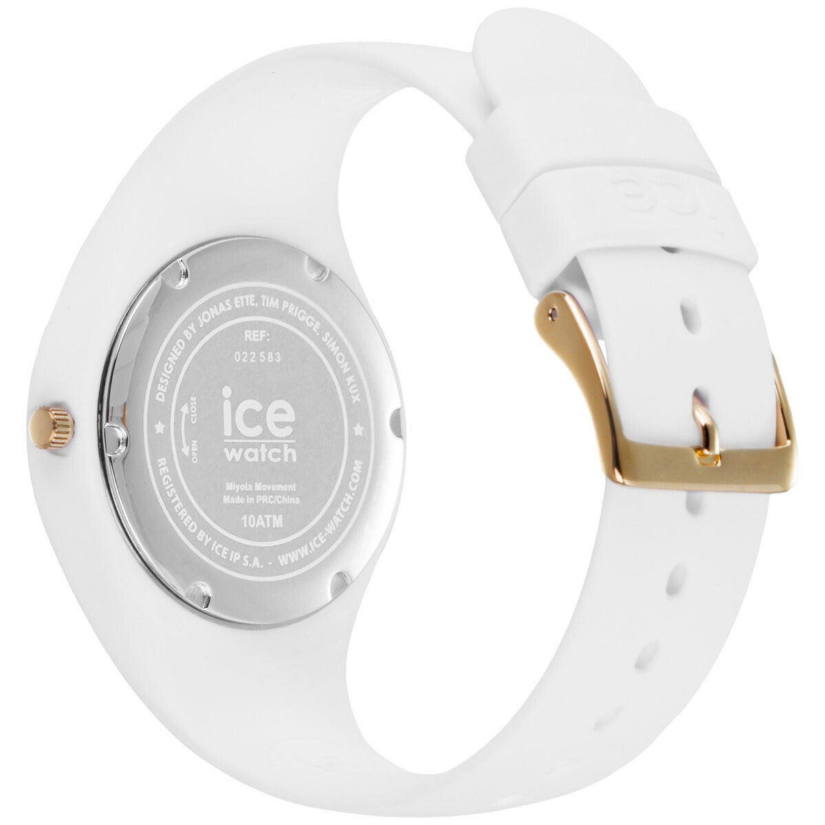 アイスウォッチ ICE-WATCH 腕時計 メンズ レディース アイスグラム ブラック&ホワイト ICE glam BLACK&WHITE ホワイトシック 022583【2024 新作】