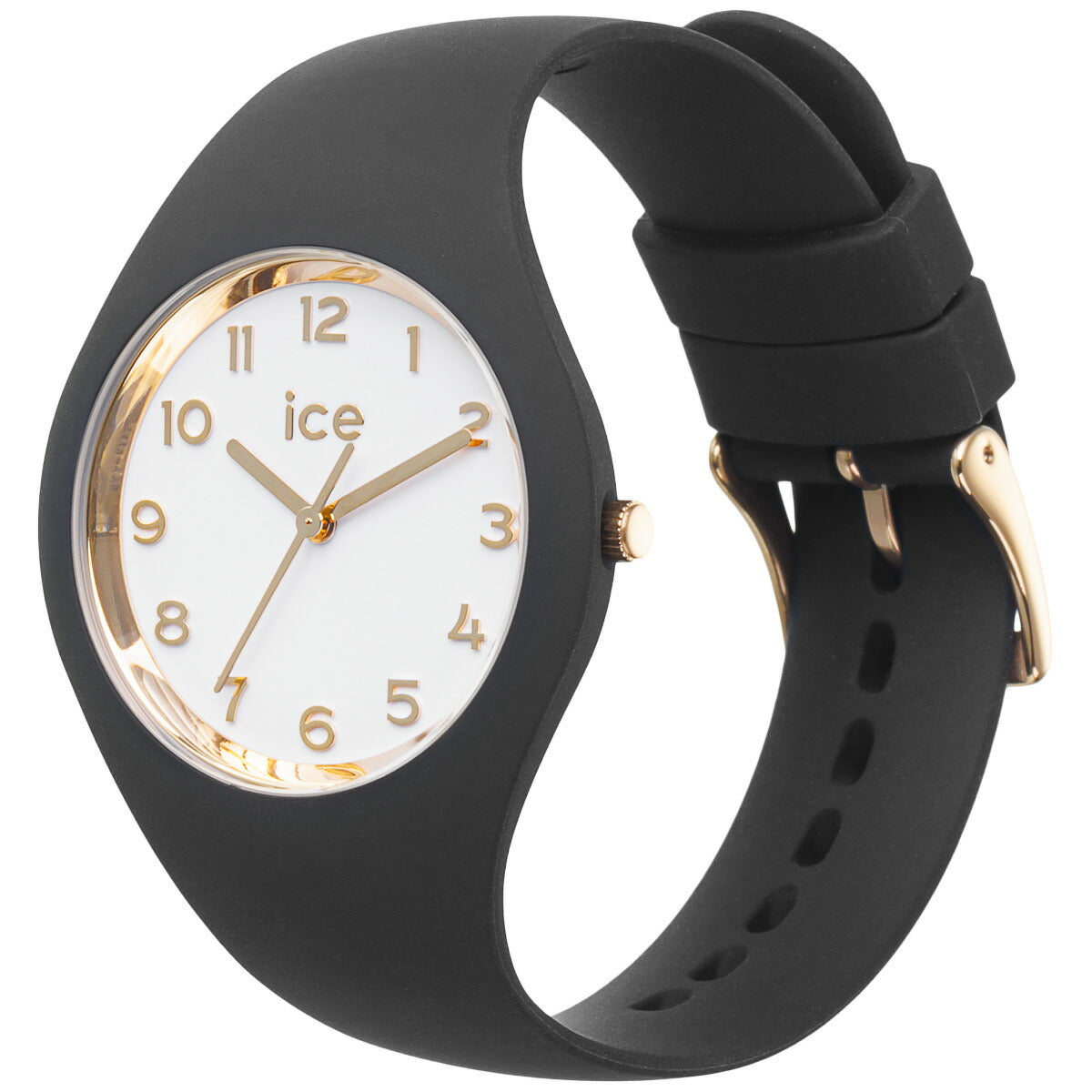 アイスウォッチ ICE-WATCH 腕時計 メンズ レディース アイスグラム ブラック&ホワイト ICE glam BLACK&WHITE ブラックホワイト 022585【2024 新作】