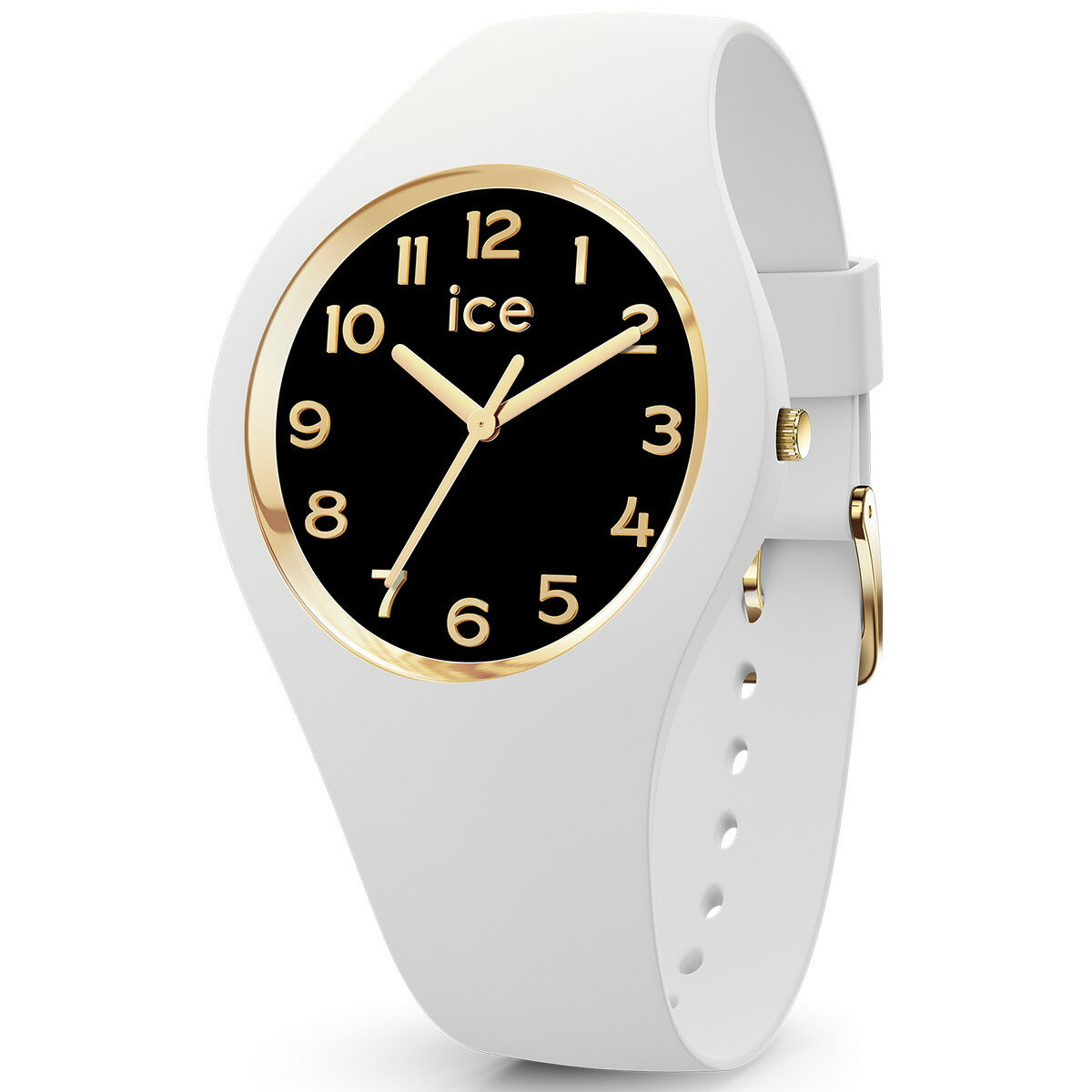 アイスウォッチ ICE-WATCH 腕時計 メンズ レディース アイスグラム ブラック&ホワイト ICE glam BLACK&WHITE ホワイトブラック 022586【2024 新作】