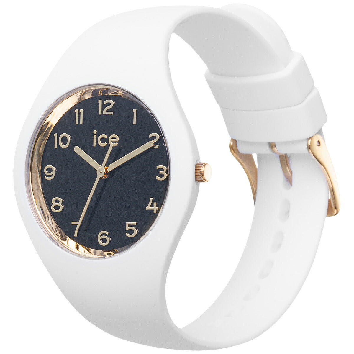 アイスウォッチ ICE-WATCH 腕時計 メンズ レディース アイスグラム ブラック&ホワイト ICE glam BLACK&WHITE ホワイトブラック 022586【2024 新作】