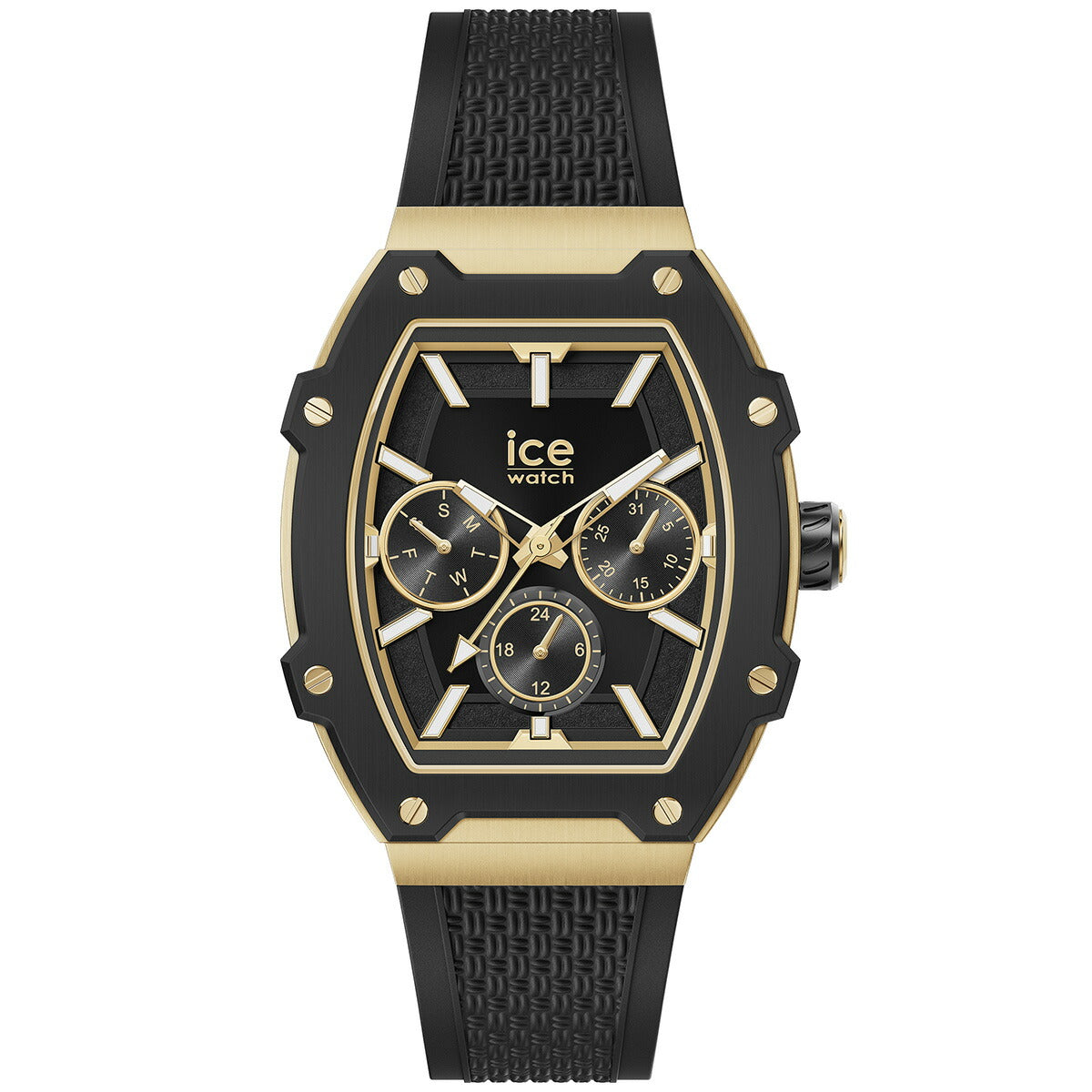 アイスウォッチ ICE-WATCH 腕時計 レディース アイスボリデイ ICE boliday ブラックゴールド スモール 022865【2024 新作】