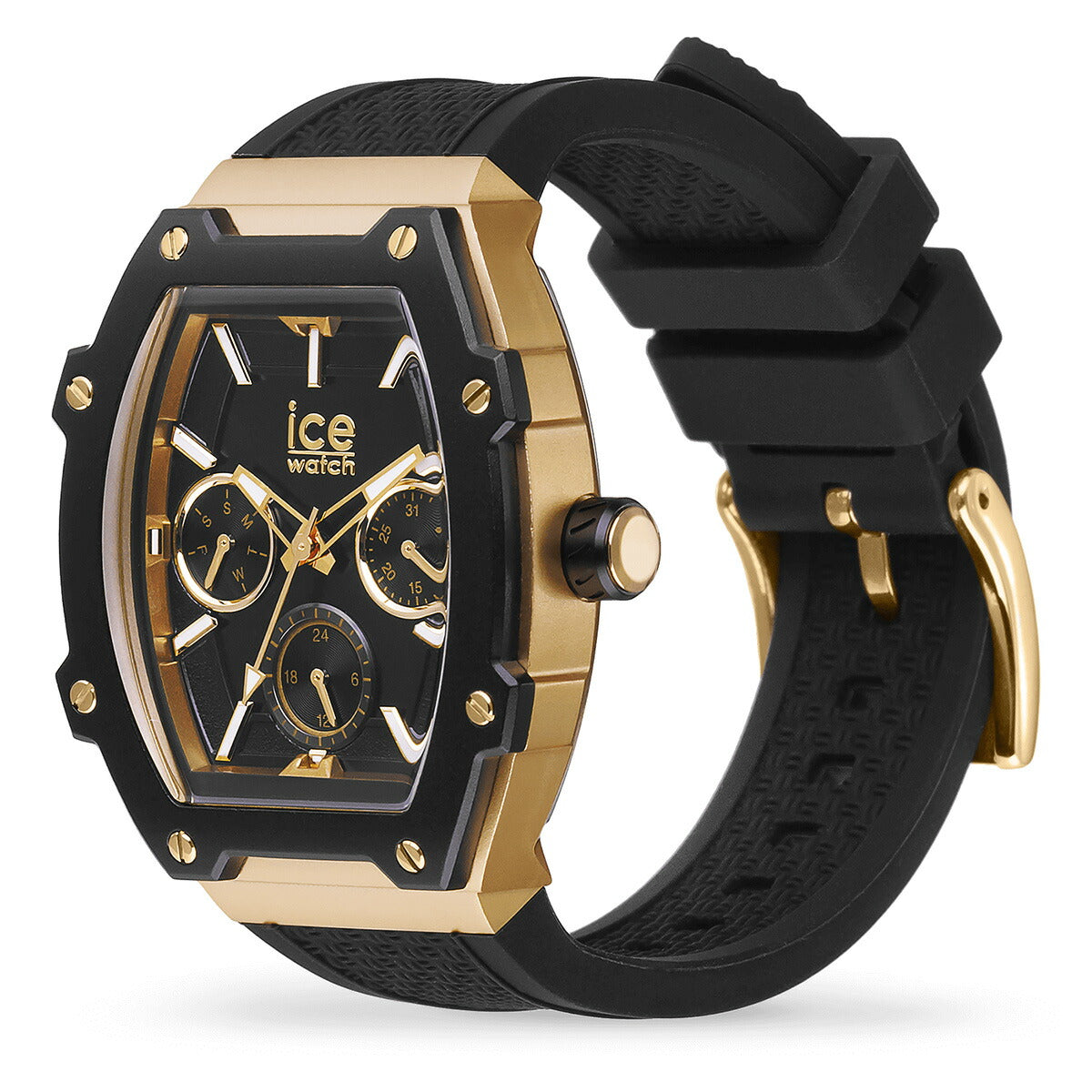 アイスウォッチ ICE-WATCH 腕時計 レディース アイスボリデイ ICE boliday ブラックゴールド スモール 022865【2024 新作】