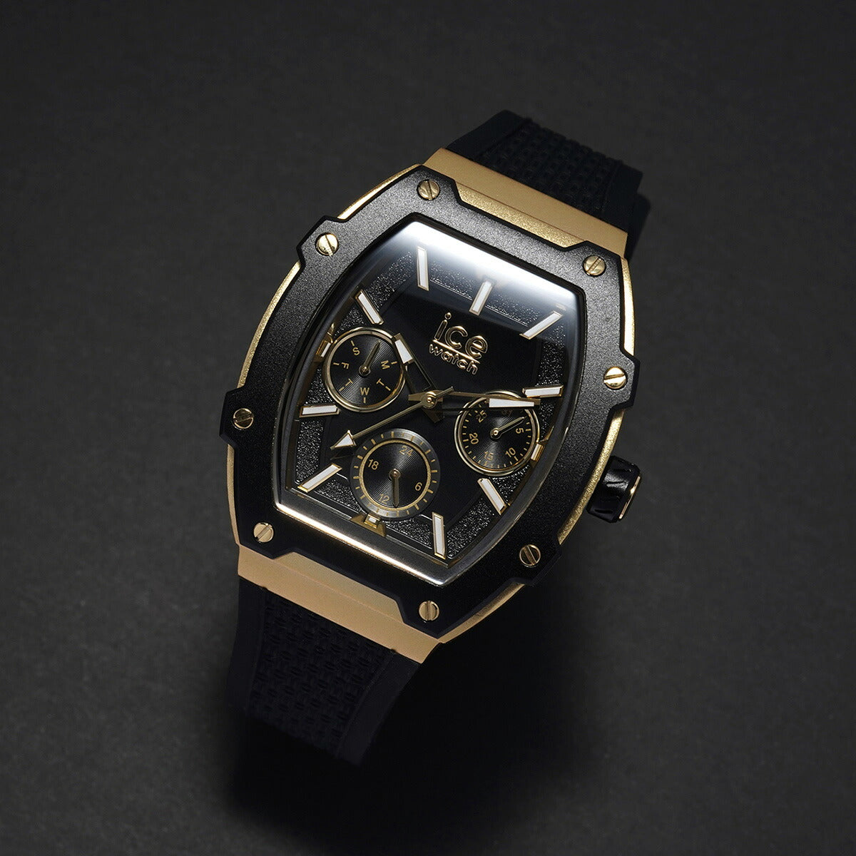 アイスウォッチ ICE-WATCH 腕時計 レディース アイスボリデイ ICE boliday ブラックゴールド スモール 022865【2024 新作】