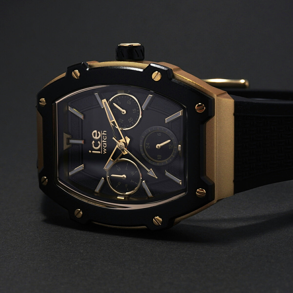 アイスウォッチ ICE-WATCH 腕時計 レディース アイスボリデイ ICE boliday ブラックゴールド スモール 022865【2024 新作】