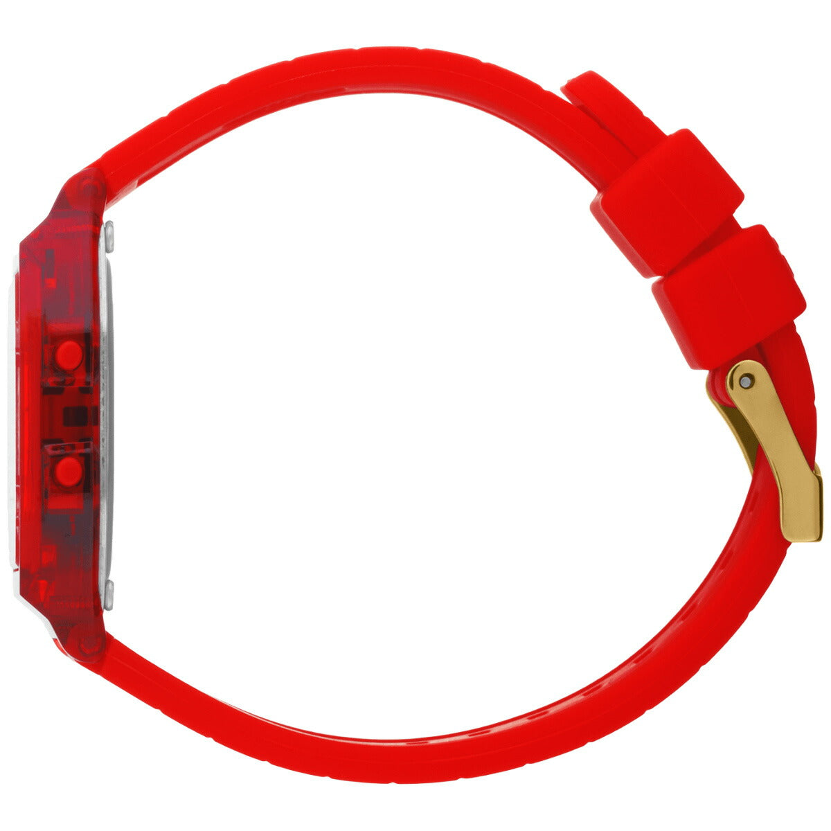 アイスウォッチ ICE-WATCH 腕時計 レディース アイスデジット レトロ ICE digit retro レッドパッション クリア 022885【2024 新作】