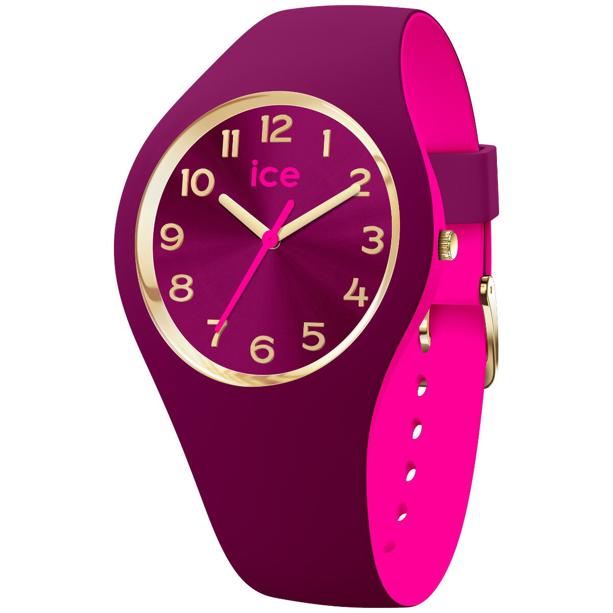 アイスウォッチ ICE-WATCH 腕時計 レディース アイスデュオ シック ICE duo chic バーガンディー 023276【2024 新作】