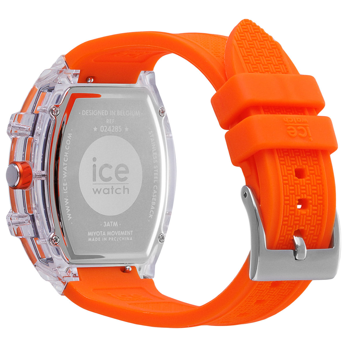 アイスウォッチ ICE-WATCH 腕時計 メンズ レディース アイスボリデイクリア ICE boliday clear クリアオレンジスケル 024285【2025 新作】